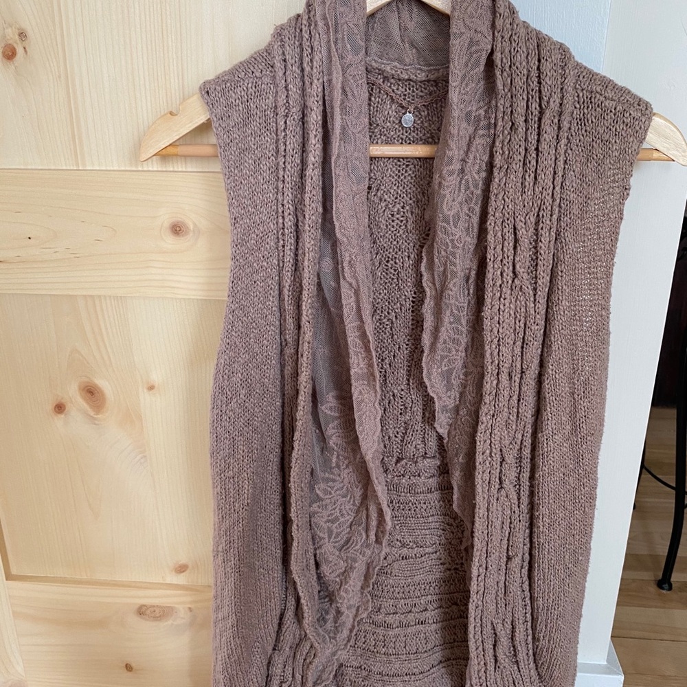 Beautiful vest! Bought at Anthropologie